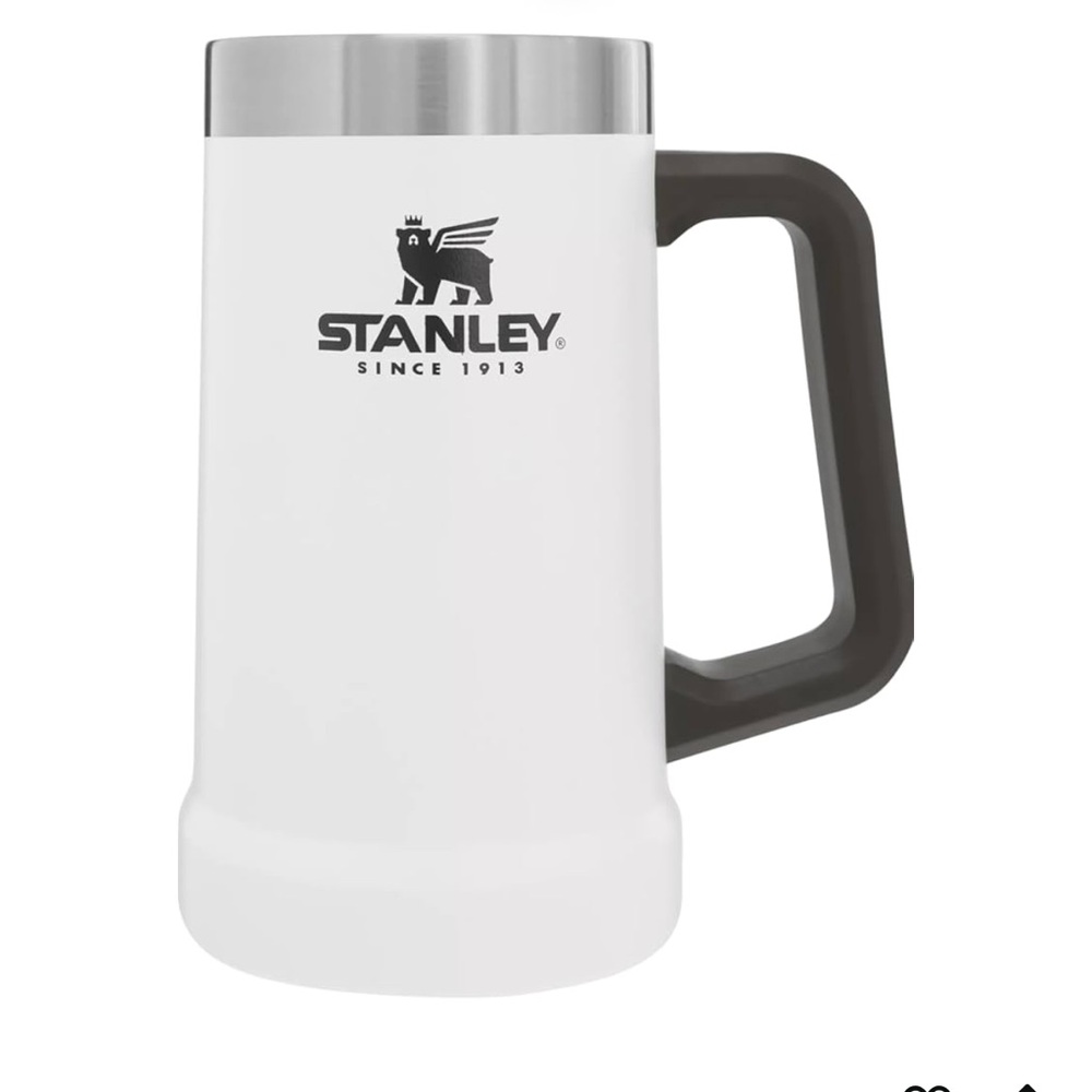 Stanley White and Black Mug